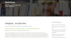 Desktop Screenshot of mehrtheater.de